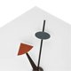 thumbnail image 2 of Reloj de pared silencioso sin tictac con forma de hexágono de diseño moderno Manchester de LeisureMod LeisureMod  MCLD13W, 2 of 2