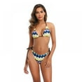 thumbnail image 4 of Women‘s Strand Swimsuit Sexy Triangle Bikini, 4 of 7
