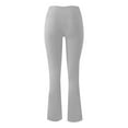 thumbnail image 4 of QUINDOS Womens Yoga Pants Tall Flared High Waist Leggings for Women Athletic Fitness Stretch Pants, 4 of 5