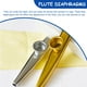 thumbnail image 4 of RomaMX 50 unids Professional Kazoo Flaute Diafragmas de plástico Claro Kazoo Flaute Films Partes de flauta, 4 of 8