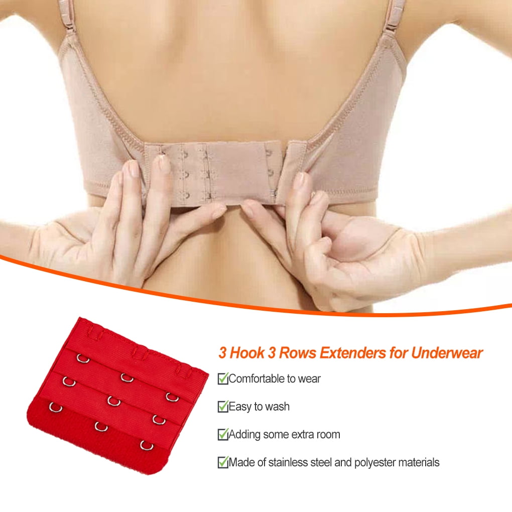 extender underwear accessories four buttons lengthened bra extension 4 hook  and eye tape belt back buckle rallonge soutien gorge