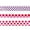 Set 1, variant on Wrapables Masking Tape Washi Tapes Valentine Hearts Washi Tape Set of 3, Set 1