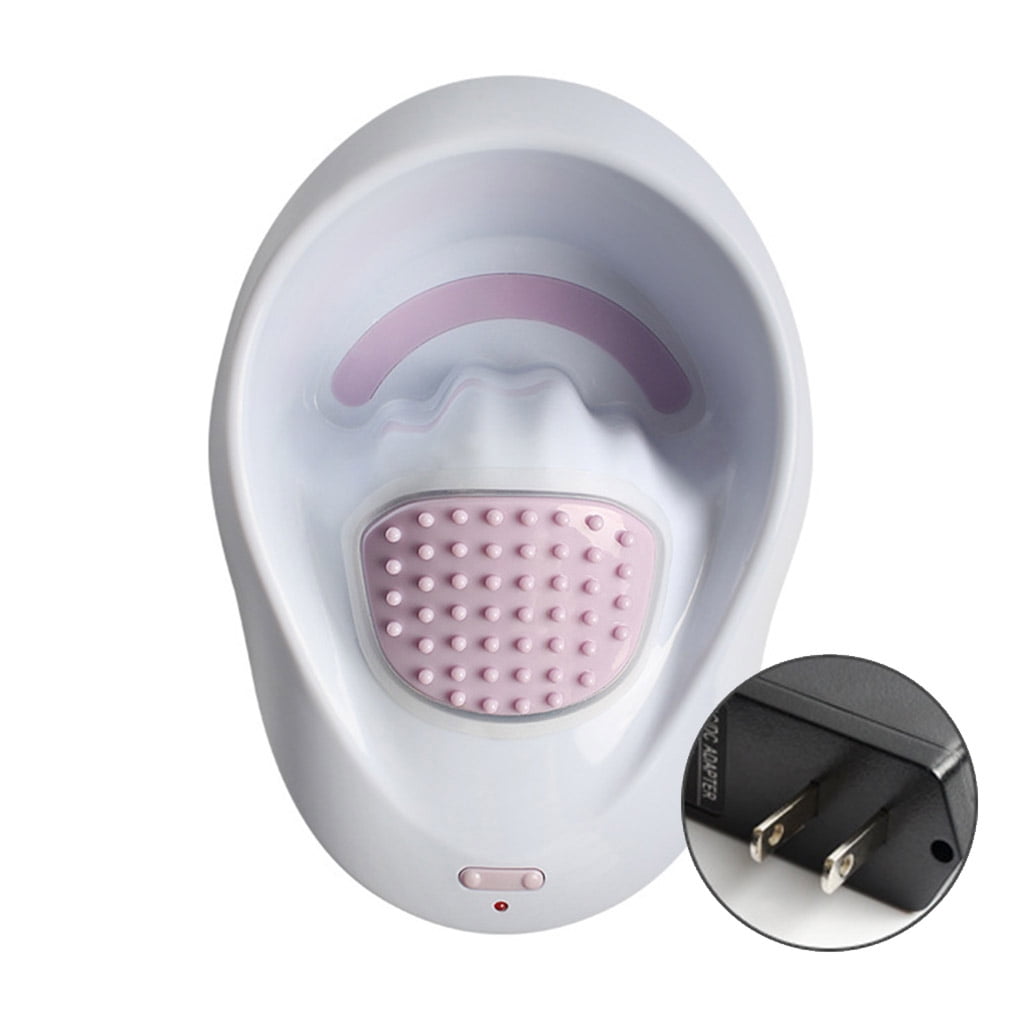 2W Portable Electric Manicure Bowl for Nail SPA Air Bubble Vibrational Hand Massager Relaxtion Equipment EU Plug