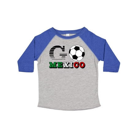 

Inktastic Go Mexico- Soccer Football Gift Toddler Boy or Toddler Girl T-Shirt