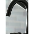 thumbnail image 2 of Aqua Vintage AE8100DL Concord 7" Center Deck-Mount Clawfoot Tub Faucet with Hand Shower, Matte Black, 2 of 8