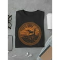 thumbnail image 3 of GOSMITH Viking Ship Scandinavian Drakkar T-Shirt Men -Image by Shutterstock, Male Small s, 3 of 4
