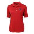 thumbnail image 2 of Women's Cutter & Buck Red Binghamton Rumble Ponies Virtue DryTec Eco Pique Recycled Polo, 2 of 3