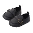 thumbnail image 2 of nvzhuang Baby Daily Unisex Shoes, Solid Color Anti-Slip Newborn Soft Sole Home Elastic Shoes for Toddlers, First Walker, 0-18 Months, 2 of 6