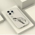 thumbnail image 4 of Proteja su iPhone 15 Pro Max 14 13 12 Pro 11 con estilo con esta funda para teléfono plateada mate de doble capa, 4 of 4