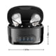 thumbnail image 3 of Pisexur Electrónica para Hombres Tapones para los Oídos Inalámbricos Bluetooth 5.3 Auriculares Intrauditivos Bluetooth Grado de Impermeabilidad IPX3 Reducción de Ruido Inteligente Pantalla LED Estuch, 3 of 8