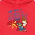 thumbnail image 3 of Jimmy Neutron - Adventures of Jimmy Neutron - Men's Pullover Hooded Fleece Sweatshirt, 3 of 5