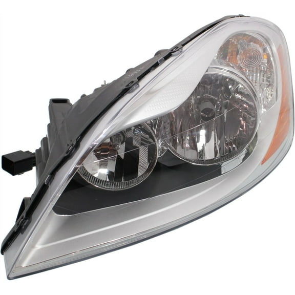 Headlight Compatible With 2010-2013 Volvo XC60 Left Driver Halogen With bulb(s)