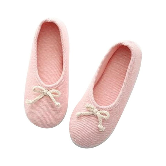 NOKIO Women’s Ballet Flats Slip-On Round Toe Breathable Casual Dress Shoes Women's Cotton Shoes Summer Thin Postpartum Maternity Shoes Indoor Floor Home Shoes