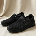 thumbnail image 6 of Men's Summer Breathable Hollow Mesh Casual Sneakers, Outdoor Wear-Resistant Work Lightweight Sports Trendy Shoes, 6 of 6