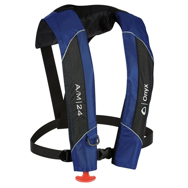 Onyx A/M-24 Chaleco Salvavidas Inflable PFD Automático/Manual - Azul