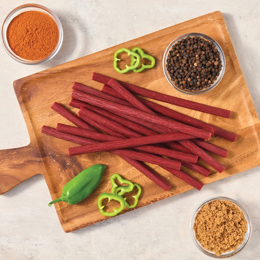 Weaver’s Sweet N Spicy Snack Sticks (44 sweet and spicy 7” beef and chicken snack sticks per bag)