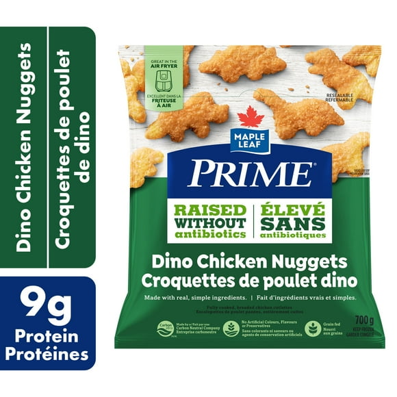 Croquettes de poulet Dino panées Prime 700 g