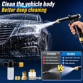 thumbnail image 3 of Jet Nozzle Power Washer for Garden Hose, Upgrade Pressure Washer Wand, Adjustable High Pressure Water Nozzle for Car Washing Patio Garden Outdoor Cleaning, 3 of 7