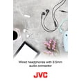 thumbnail image 2 of JVC HAF17MB Earbud Headphones with Mic and Remote - Black, 2 of 7