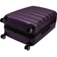 thumbnail image 2 of Equipaje Rockland Melbourne Hardside expandible Púrpura 24, 2 of 4