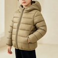 thumbnail image 2 of ITSAME Boys Quilted Puffer Jacket (1-8) Lightweight Hooded Zip Up Winter Warm Coat with Pockets Size 3T, 2 of 6