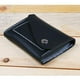 thumbnail image 2 of de de material cuero para bricolaje Cartera para hombre de fabricación de carteras de material cuero plegables hechas para hombres - Monedas y Negro perfecl Patrón de monedero de billetera de bricolaje, 2 of 8