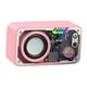 thumbnail image 4 of Wirelesses altavoz bajo rectangular versátil para mujeres subwoofer estereo de interior para fiestas deporte de ducha para acampar en casa Rosa, 4 of 9