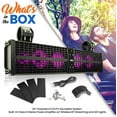thumbnail image 2 of Pyle Bluetooth 2.1 Channel Amplified Powered ATV/UTV 24" Sound Bar, Black, 2 of 3