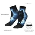 thumbnail image 6 of Pofeuu Night Scene of Wolves Print 30cm Socks, Adult Running Hiking Socks for Youth and Adult, 6 of 7
