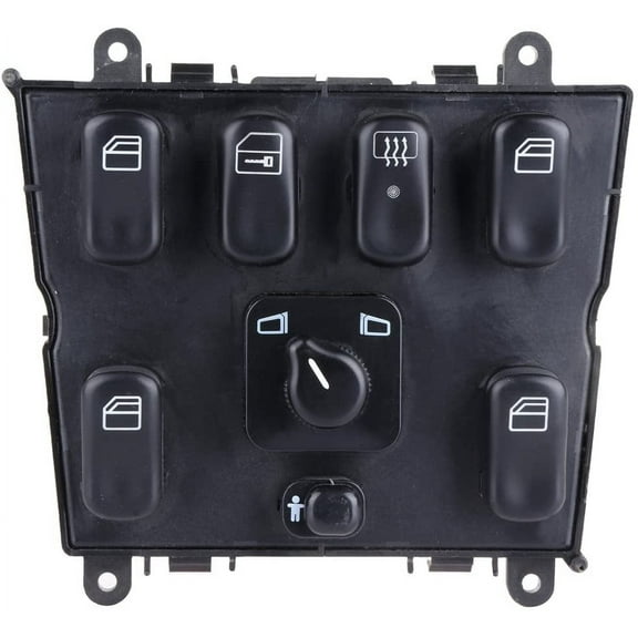 ECCPP Power Window Master Switch Power Window Control Switch Fits For Mercedes 1998-2003 Benz ML320 ML430 ML55 AMG ML5001638206610