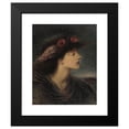 thumbnail image 2 of Simeon Solomon 15x18 Black Modern Framed Museum Art Print Titled - Night (1890), 2 of 5