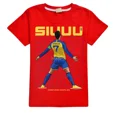 thumbnail image 2 of Camiseta de algodón CR7 2024 para adolescentes, camisetas para niños pequeños, camisetas para niñas, ropa para niños en edad escolar, 2 of 5