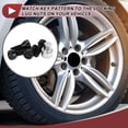 thumbnail image 3 of 1 Set Wheel Lock Lugnut for BMW #047 Anti-theft Screw Nut Removal Key Socket with M14x1.25 Bolt, 3 of 7