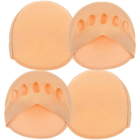 

2 Pairs of Invisible Forefoot Socks Non-slip Half Socks Supple Half Palm Socks Women Supplies