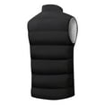 thumbnail image 6 of Plus Size Heated Jackets for Men Unisex Casual Zipper Dual Control Thirteen Area Solid Heat Heating Vest USB Charging, 6 of 6