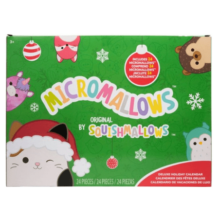Jazwares - Squishmallows  24-Day Micromallows Holiday Advent Calendar