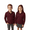 Burgundy, variant on Boys & Girls School Uniform Polo Shirt, 2-Pack Long Sleeve Navy Dri-Fit Performance Polos, Youth L, 11-12 Year, ClassExceed