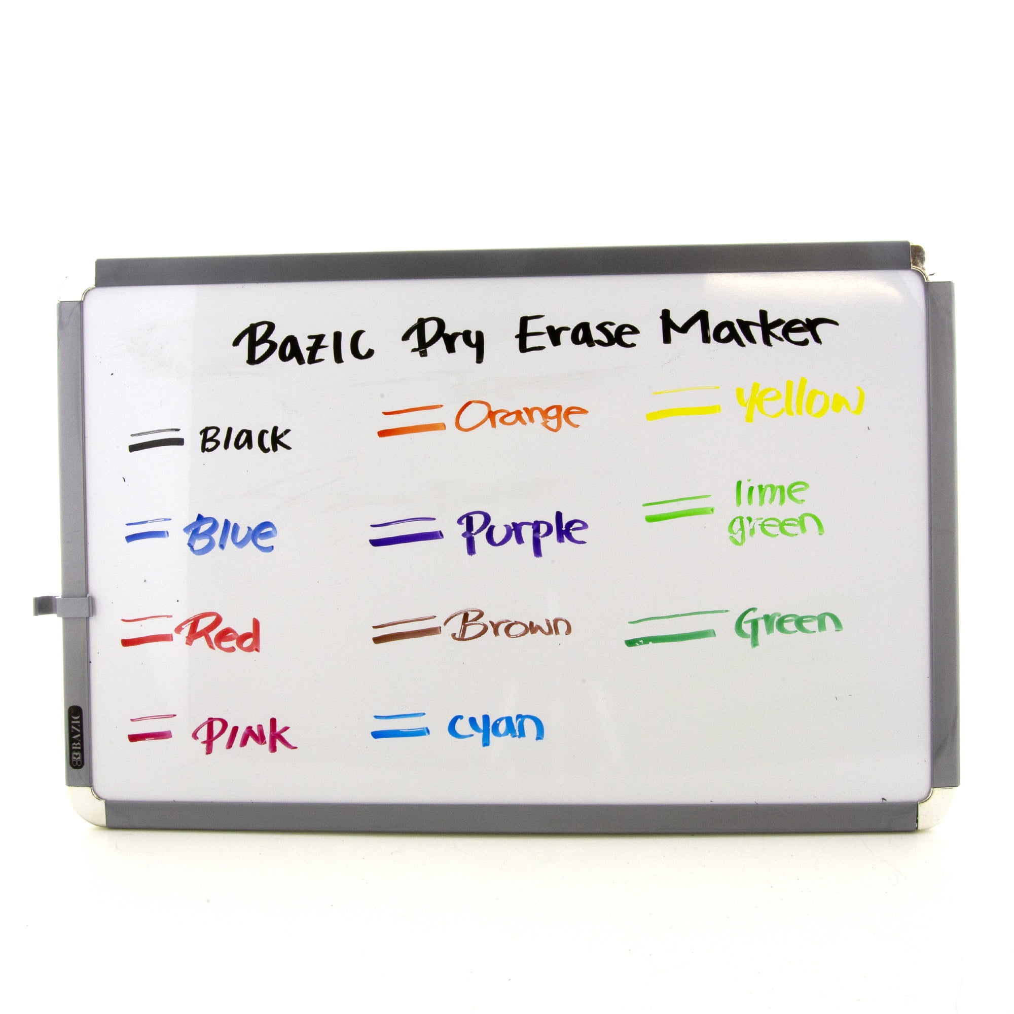 Bazic Products 303001-144 Chisel Tip Dry-Erase Markers, Black