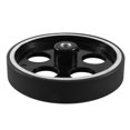 thumbnail image 3 of 2pcs 300mmX8mmX18mm Industrial Aluminum Rubber Measuring Encoder Meter Wheel for Industrial Encoder Encoder, 3 of 6