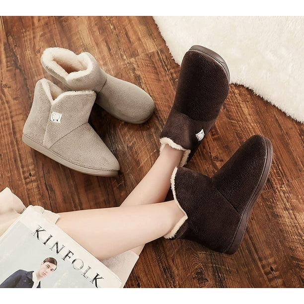 Plush hotsell bootie slippers