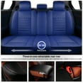 thumbnail image 4 of Tuqiang Car Seat Cover Full Set for Acura for TL 2004-2014 Airbag Safe Car Seat Covers Waterproof Full Set Blue, 4 of 6