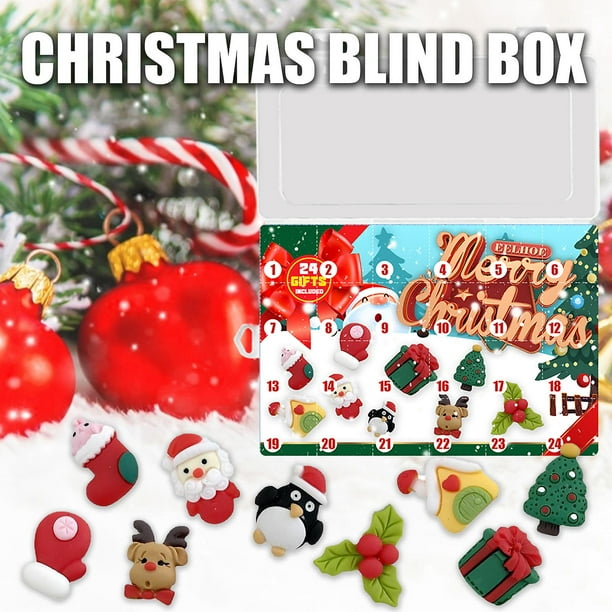 Christmas Blind Box Collectable Figurines Interesting Xmas Toys