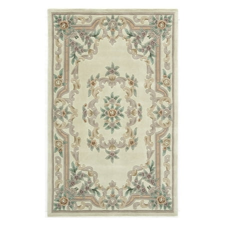 - Rugs America New Aubusson Tufted Wool Rug