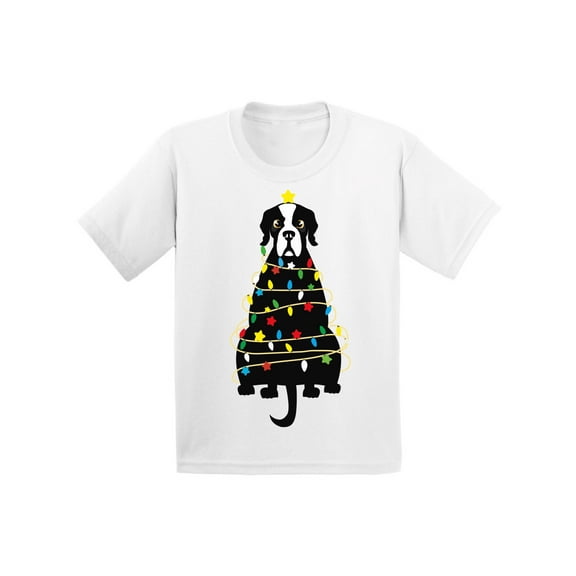 Awkward Styles Toddler Christmas Shirt for Toddler Boys Christmas Shirt for Toddler Girls Dog T-Shirt