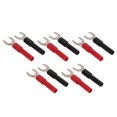 thumbnail image 1 of U Fork Spade Connector, 4mm Jack 10pcs Copper Y Spade Plug  For Electronic Applications, 1 of 8