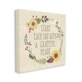 thumbnail image 3 of Stupell Industries With A Grateful Heart Flowers Graphic Art Gallery Wrapped Canvas Print Wall Art, Design by Laura Marshall, 3 of 7