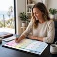 thumbnail image 6 of Large Wall Calendar 2026-2027 Featuring Monthly Planner Layout, Functional Academic Schedule Organizer for Office & Home Planning, Decorative Paper Calendar with 12 Months Design,, 6 of 8