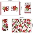 thumbnail image 2 of It''s Fall Y''all Maple Leaves Kitchen Dish Towels Set of 2, Autumn Plaid Hand Towels Drying Baking Cooking Cloth, Farmhouse Seasonal Home Kitchen Decor 18 x 26 Inch, 2 of 6
