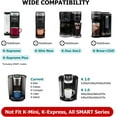 thumbnail image 2 of Reusable K Cups for Keurig, 4-Pack Universal K Cup Refillable Coffee Pods with 5 Holes, Designed for K Supreme, K Slim, K-Duo Gen2, K-Brew Chill with MultiStream Technology, 2 of 7