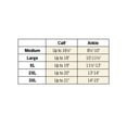 thumbnail image 5 of Silver Steps EZ Zip Open Toe Compression Socks, 20-30 mmHg, 5 of 7